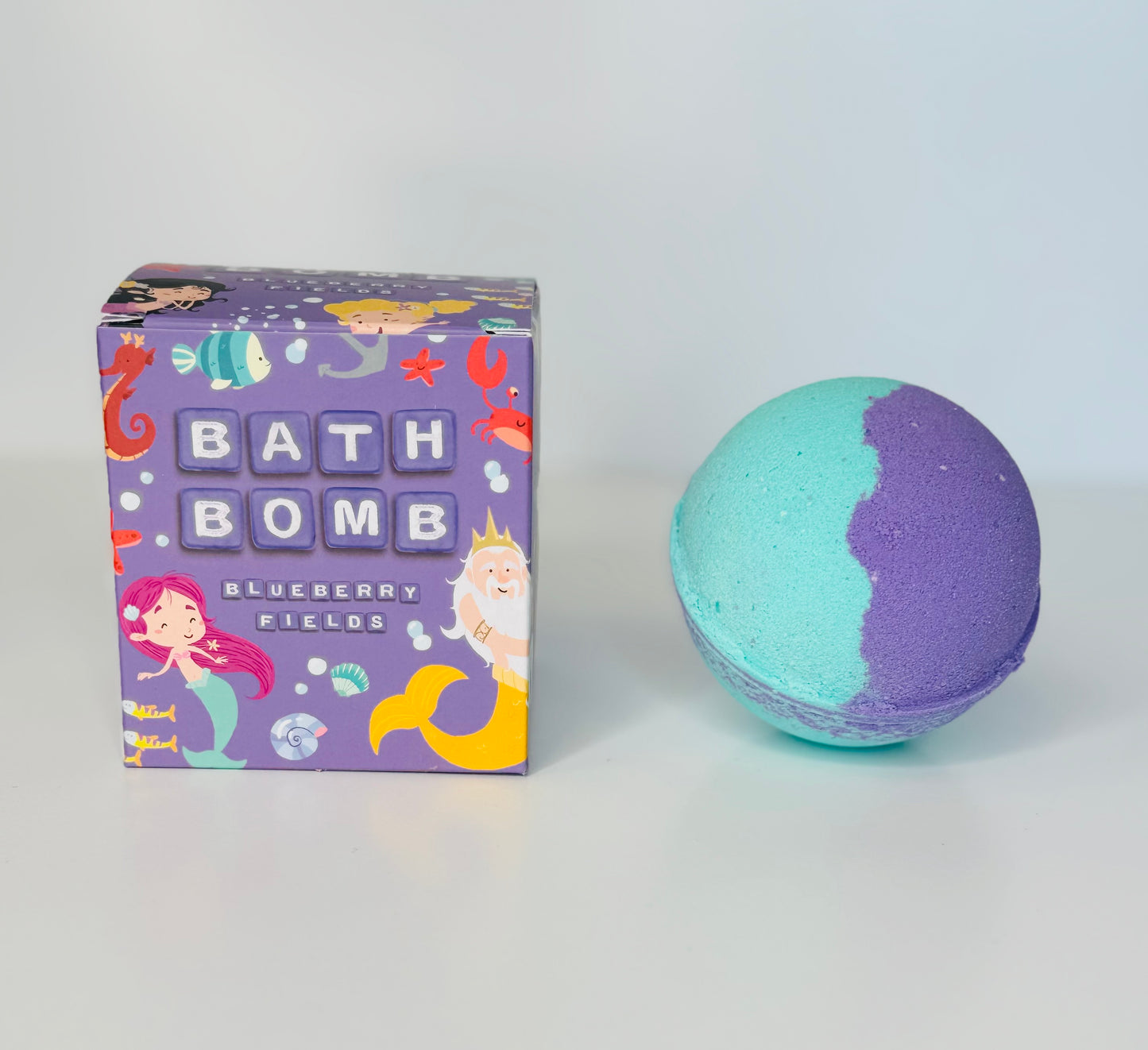 Bath Bombs for Kids - Blueberry Fields - Mermaids