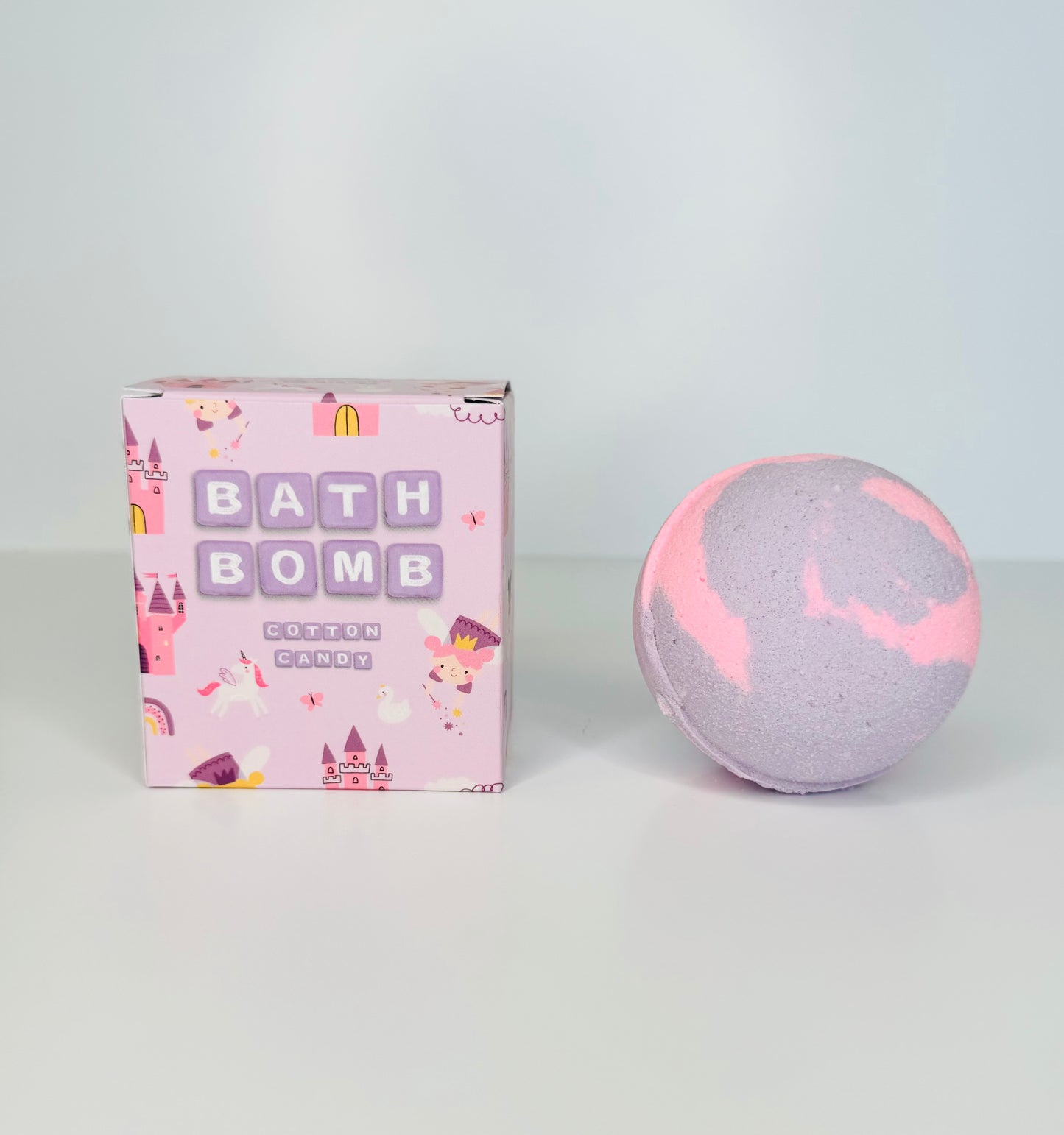 Bath Bombs for Kids - Cotton Candy - Princesses