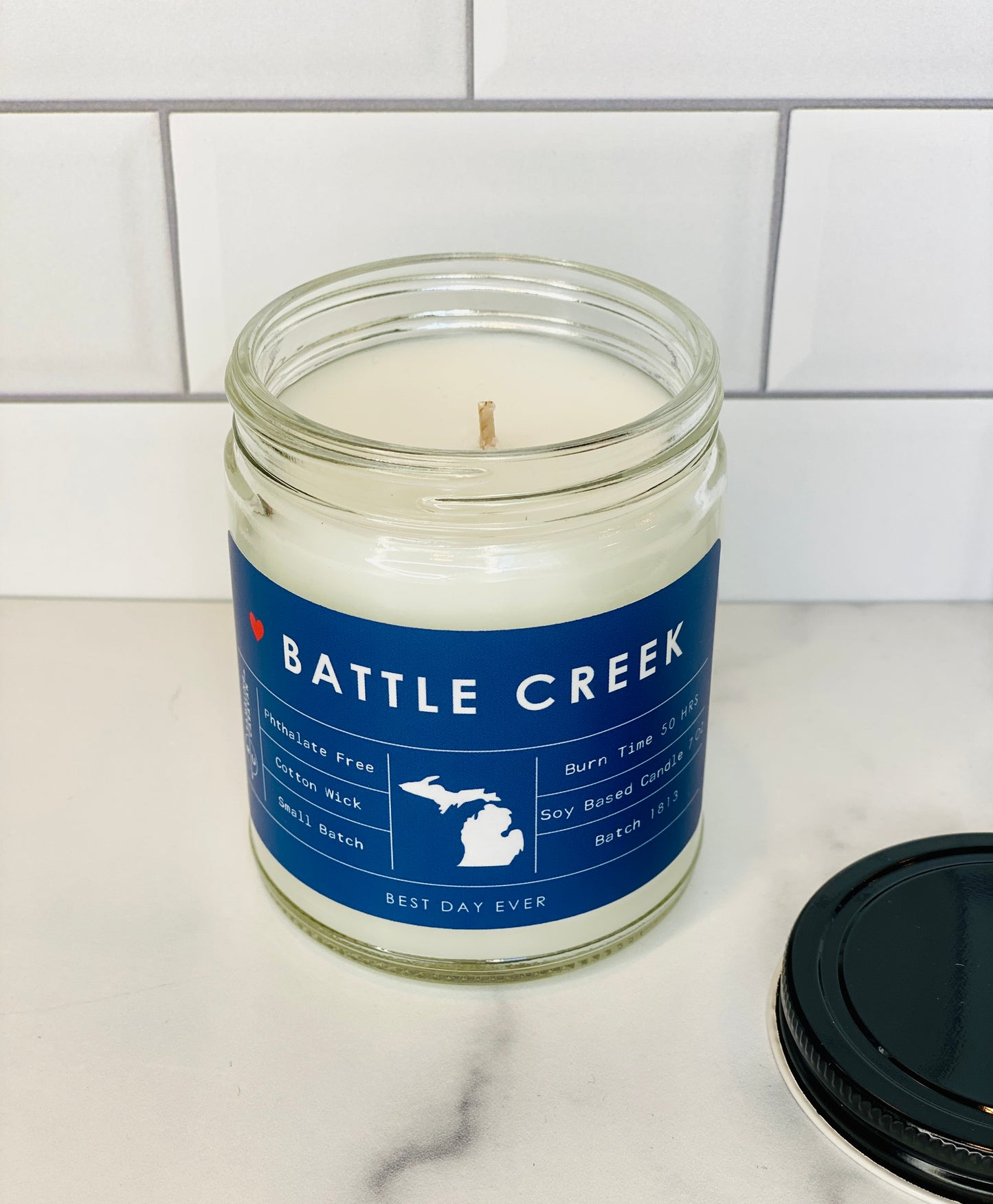 Battle Creek, MI Candle