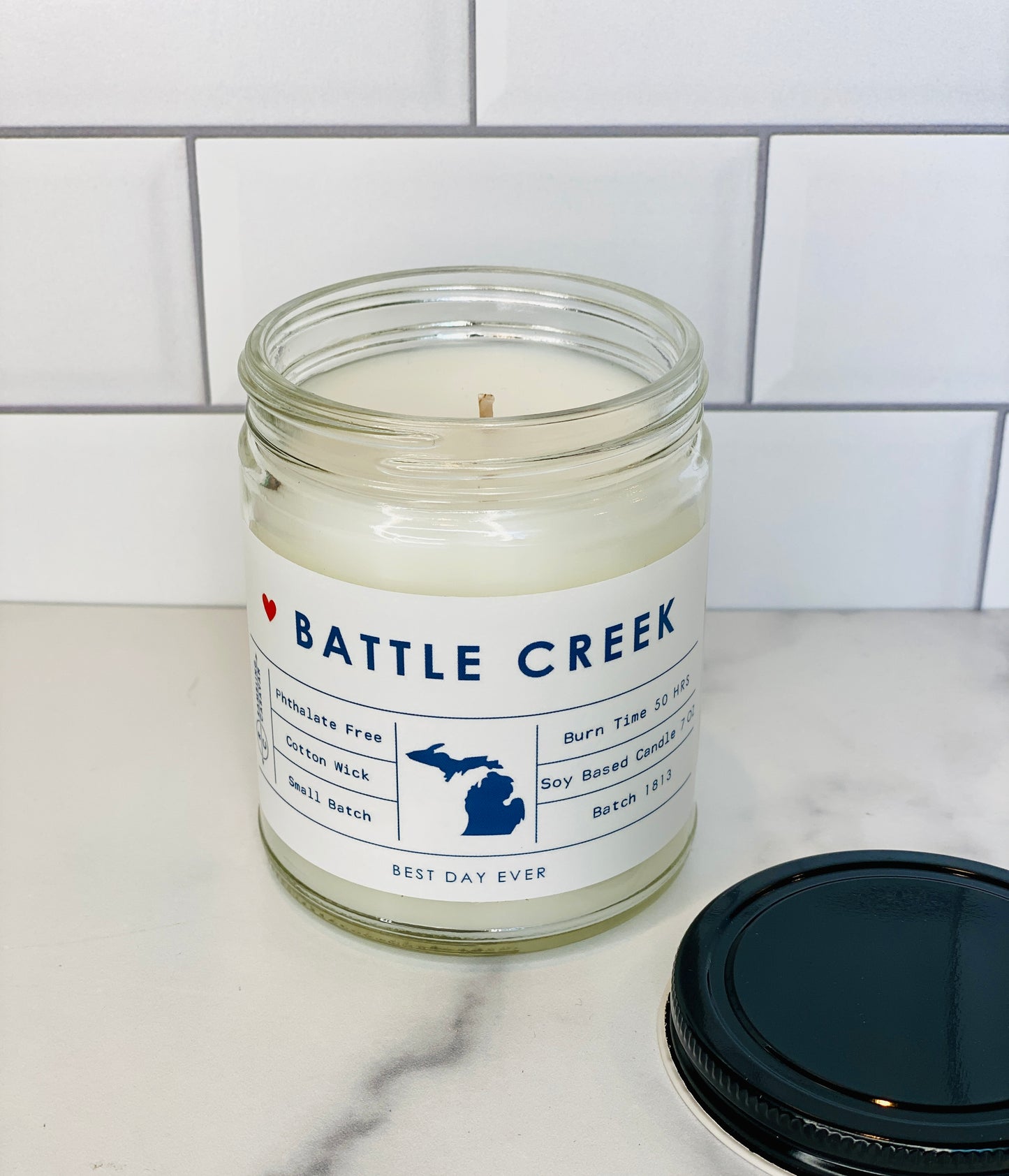 Battle Creek, MI Candle