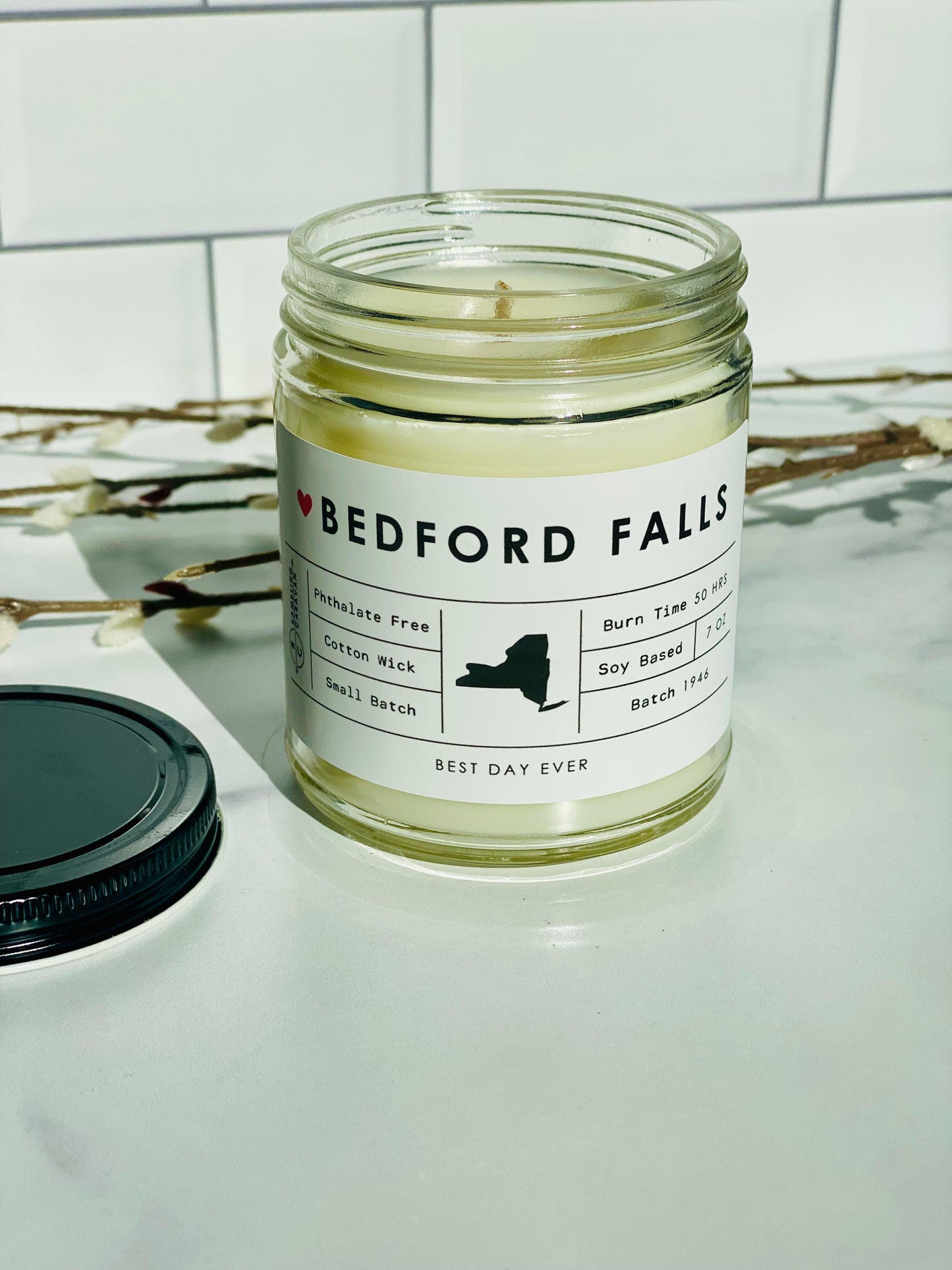 Bedford Falls, NY Candle