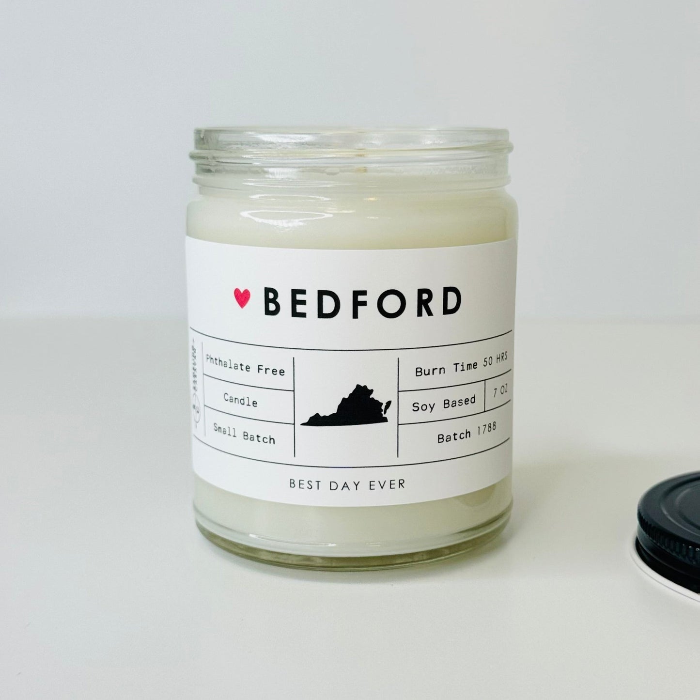 Bedford, Virginia Candle