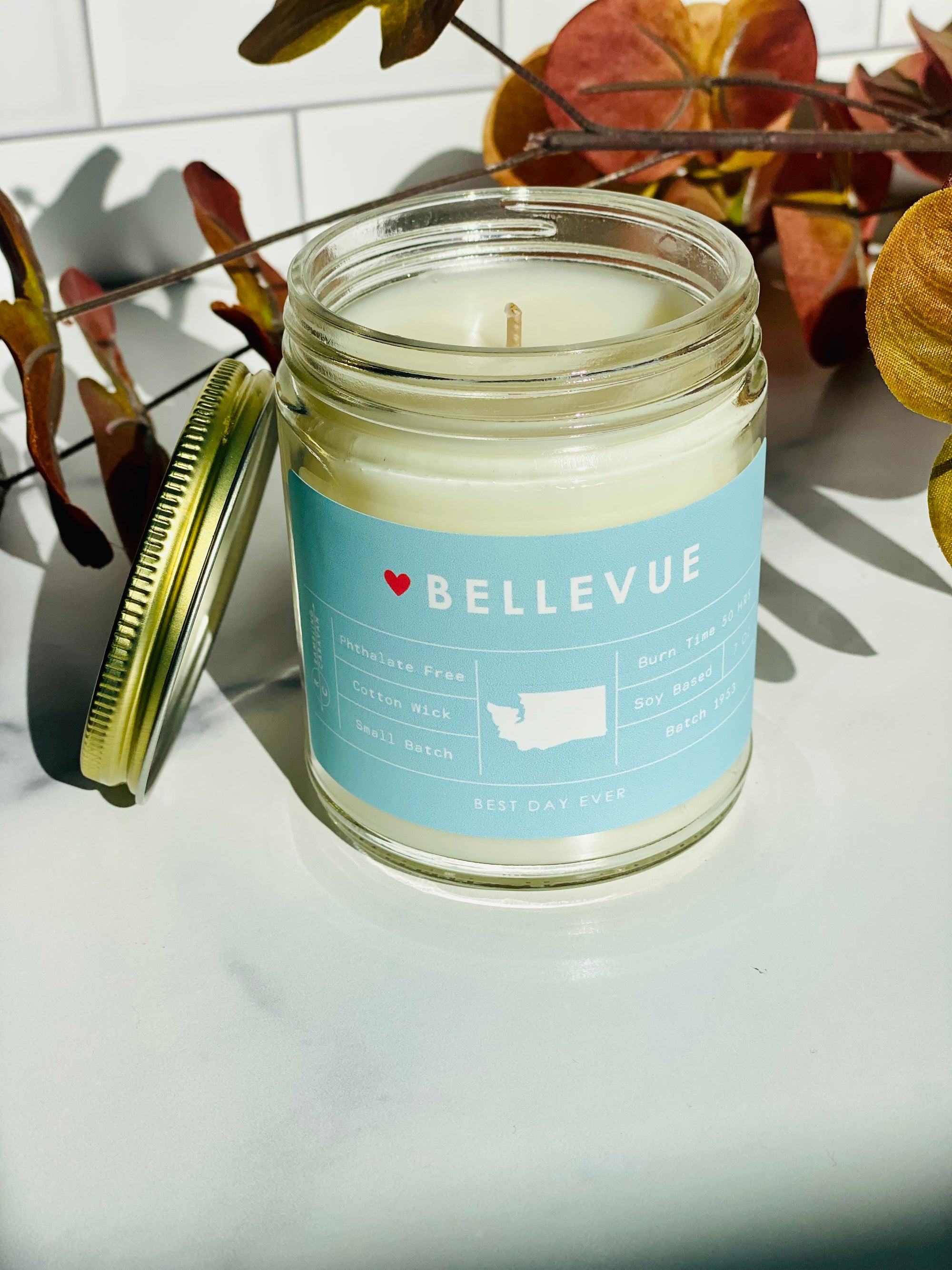 Bellevue, WA Candle