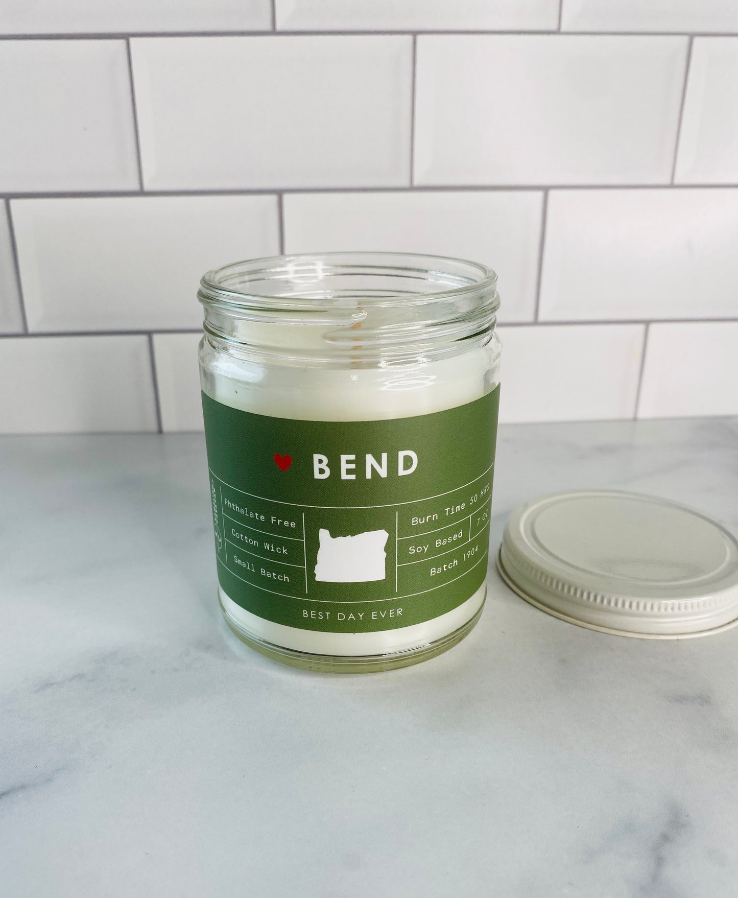 Bend, OR Candle