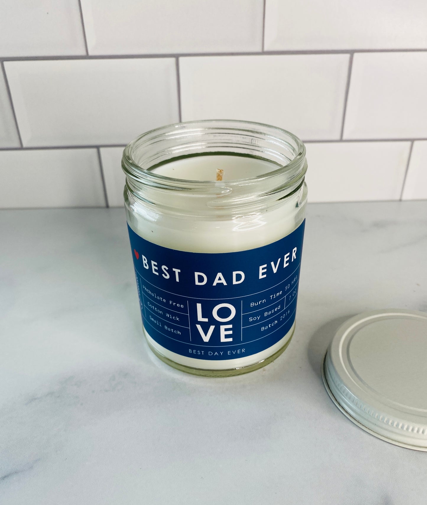 Best Dad Ever Candle