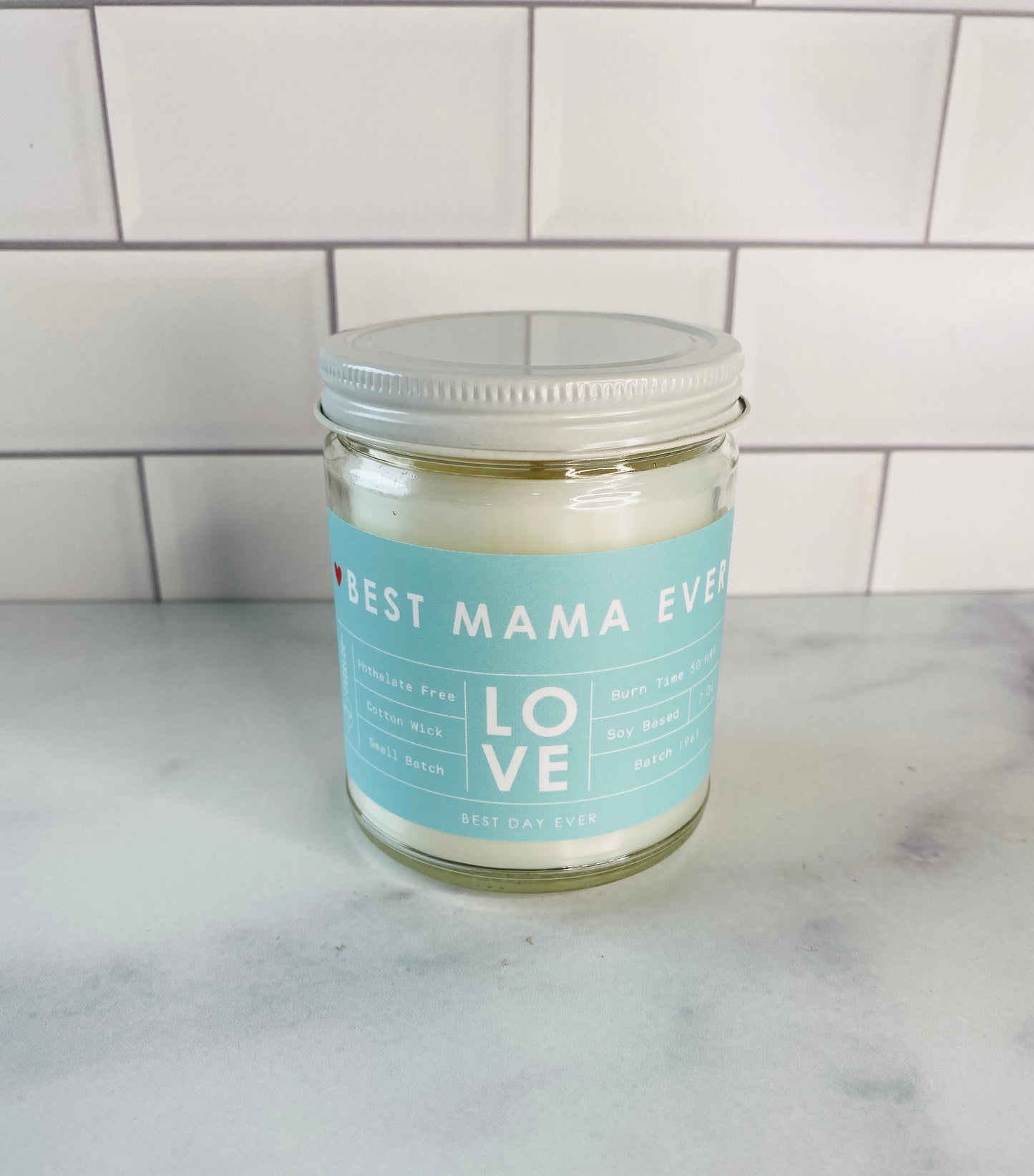 Best Mama Ever Candle