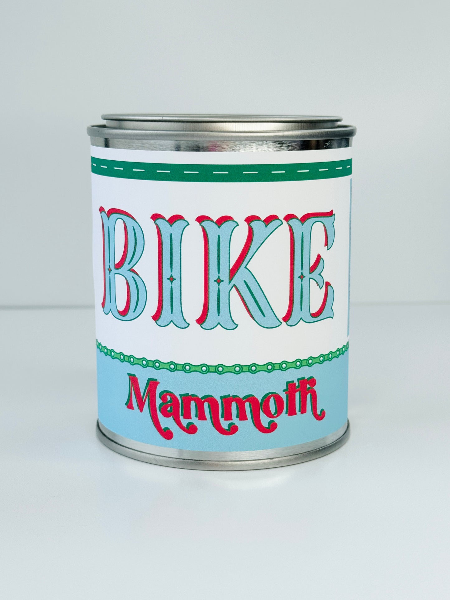 Bike Mammoth - Paint Tin Candle