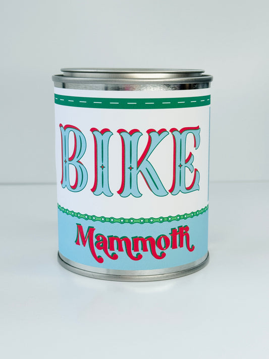 Bike Mammoth - Paint Tin Candle