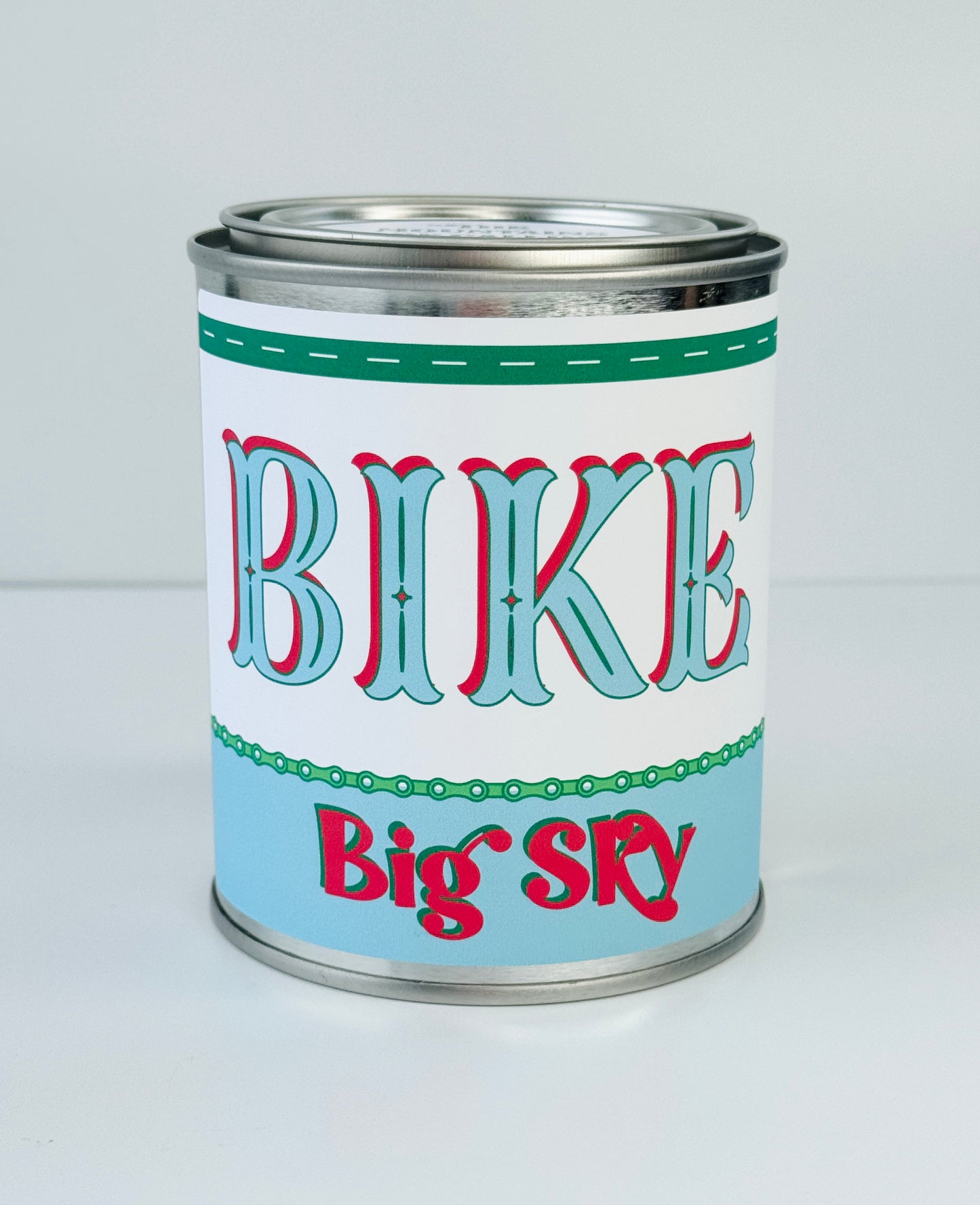 Bike Big Sky - Paint Tin Candle