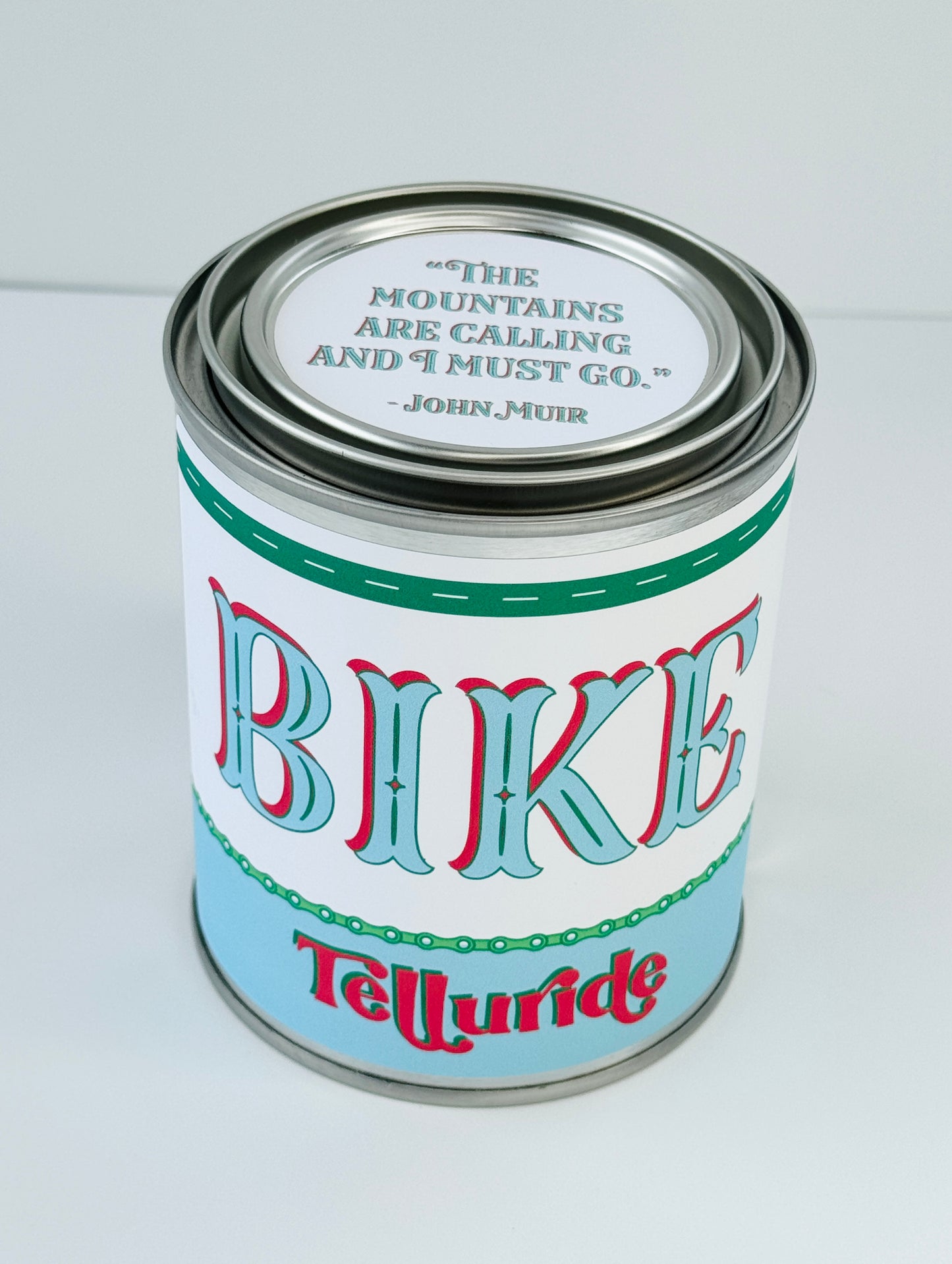 Bike Telluride - Paint Tin Candle