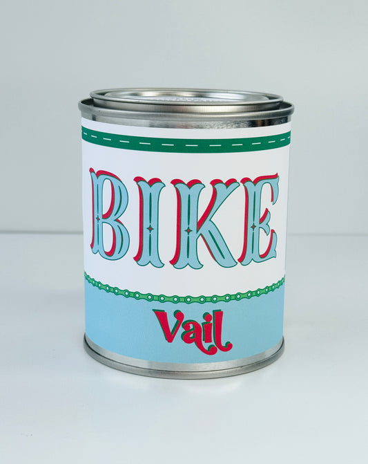 Bike Vail - Paint Tin Candle