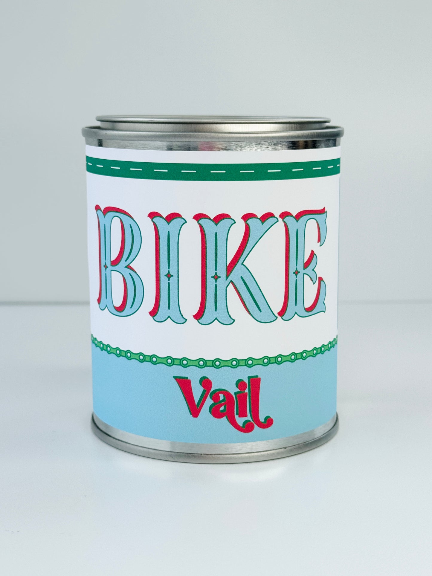 Bike Vail - Paint Tin Candle