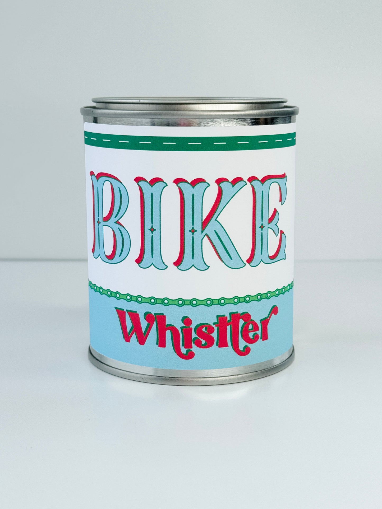 Bike Whistler - Paint Tin Candle