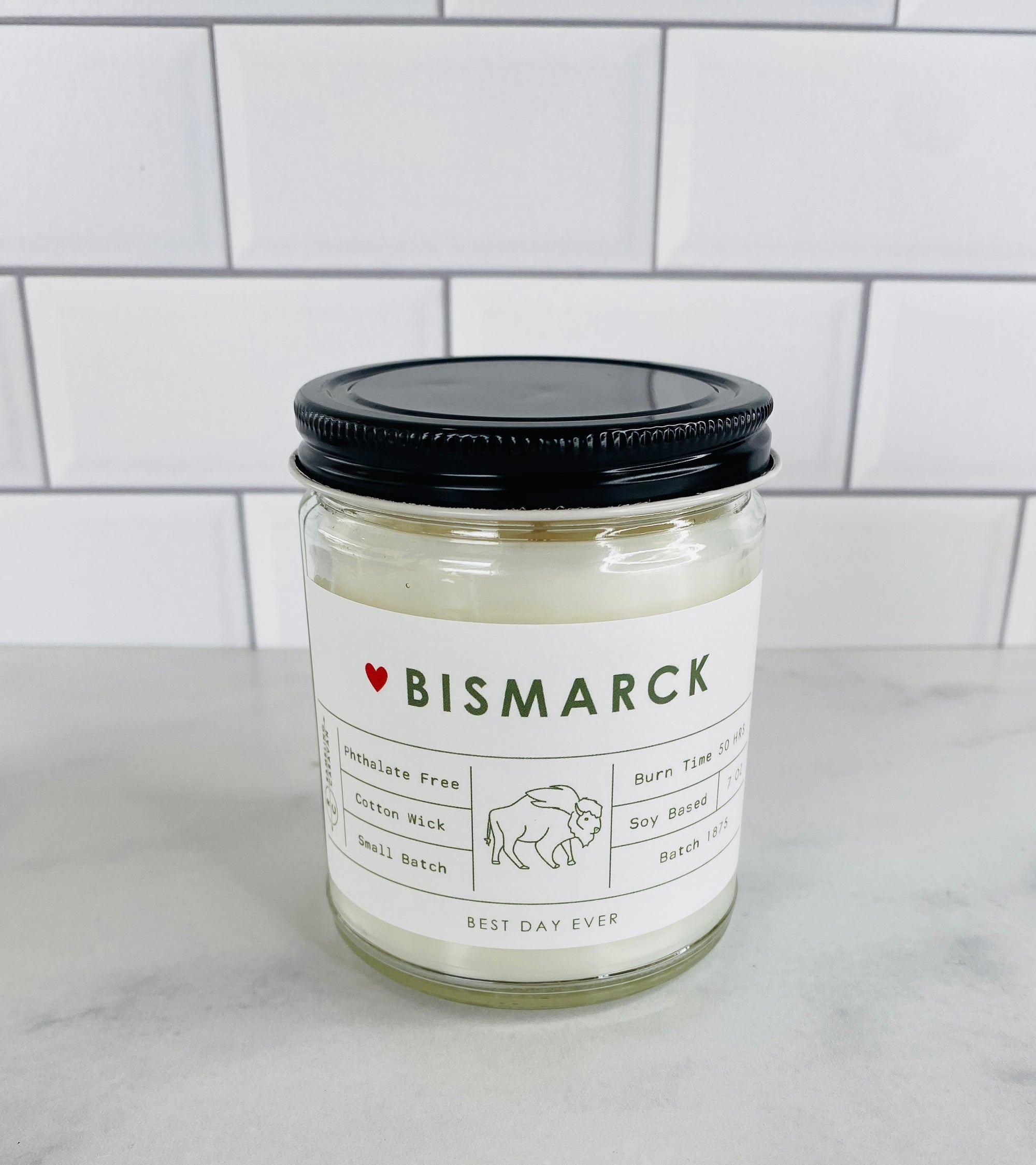 Bismarck, ND Candle