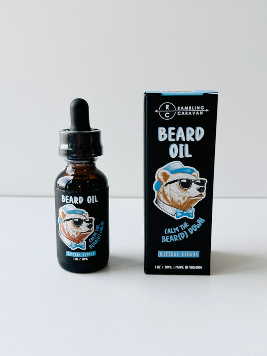 Beard Oil - Bitters Citrus - Calm the BEAR(D) Down