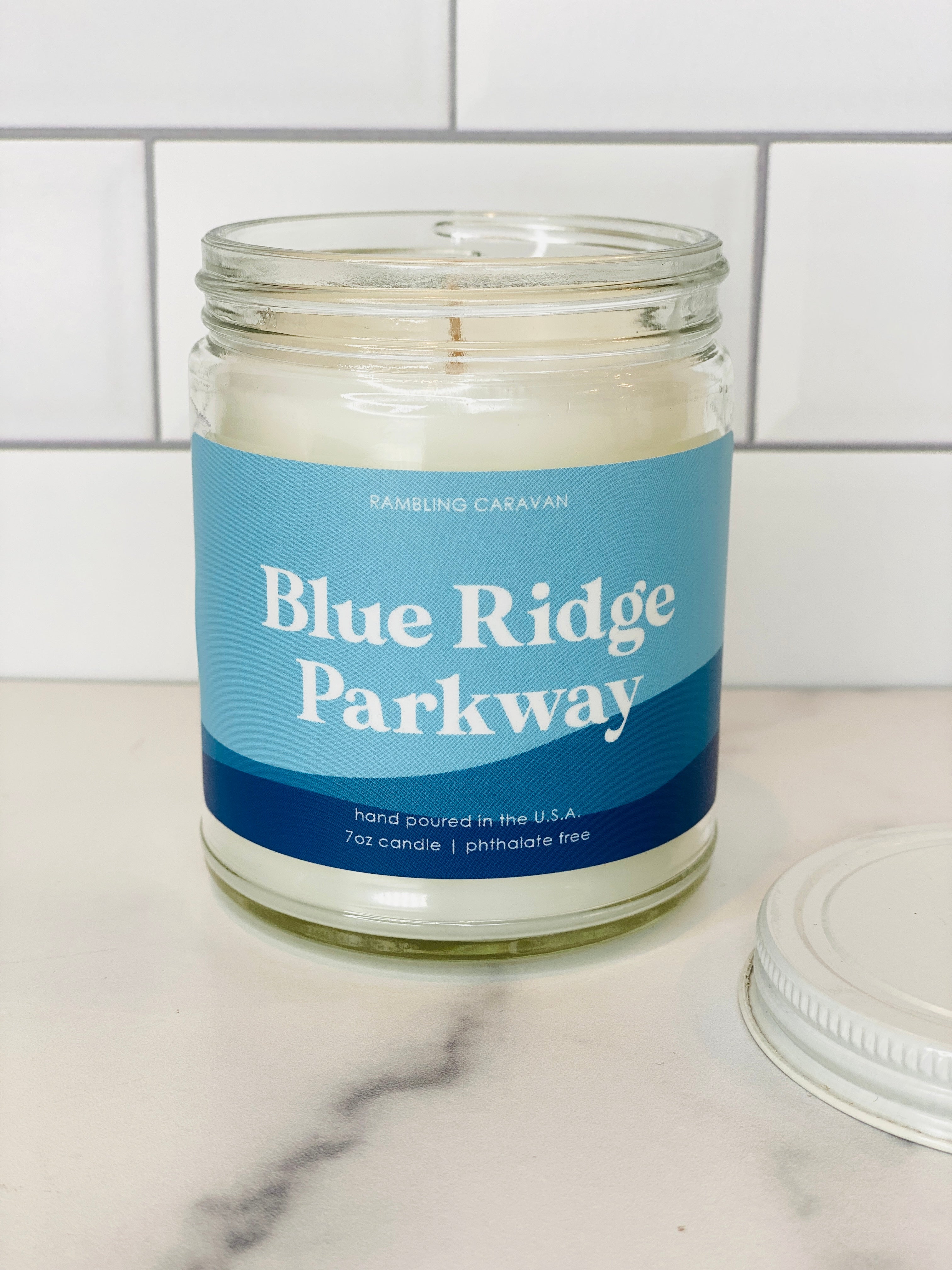 Blue Ridge Parkway Candle – Rambling Caravan