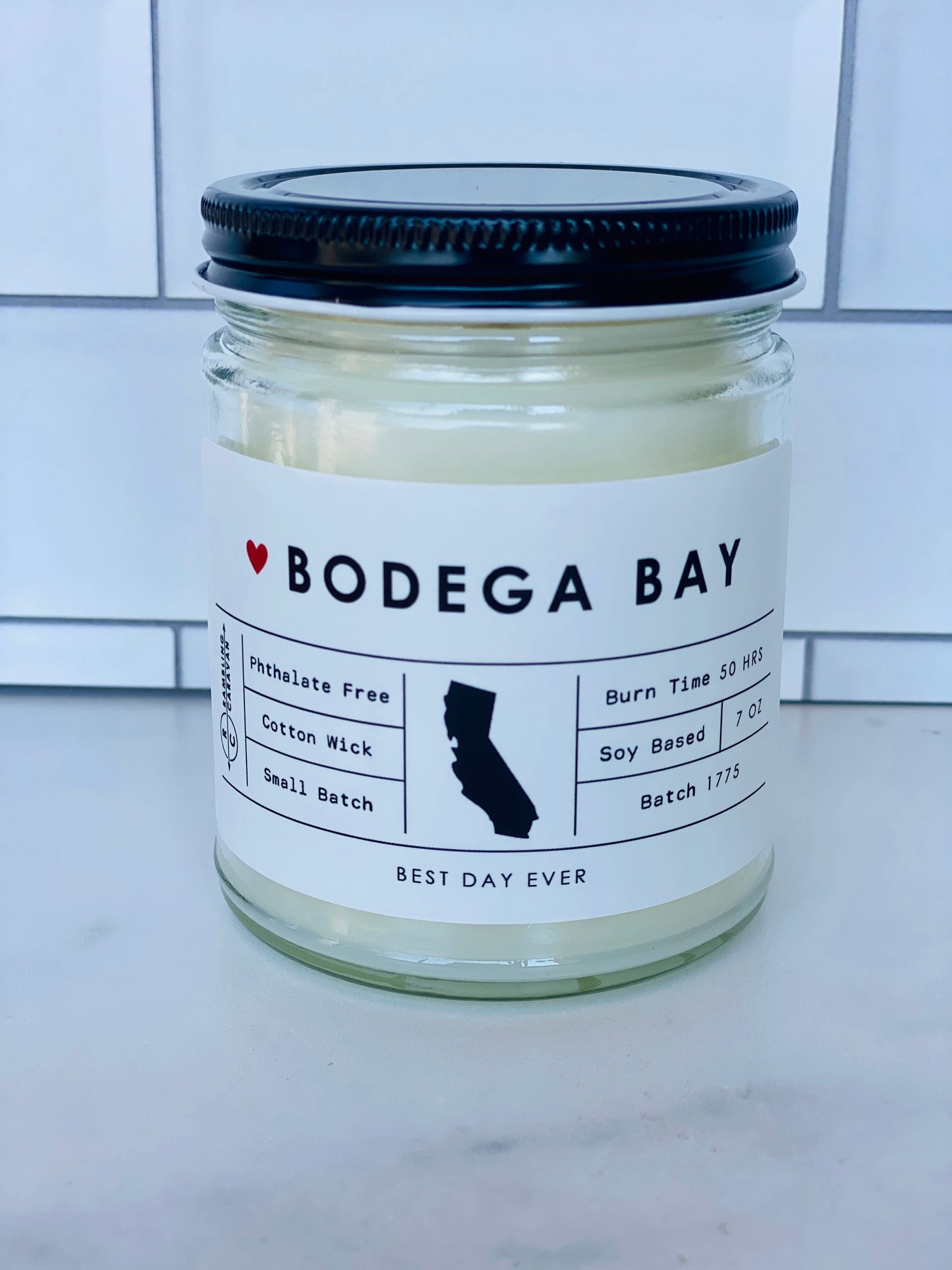 Bodega Bay, CA Candle