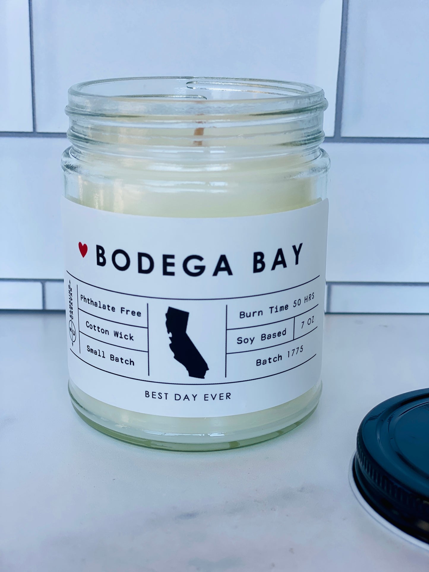 Bodega Bay, CA Candle