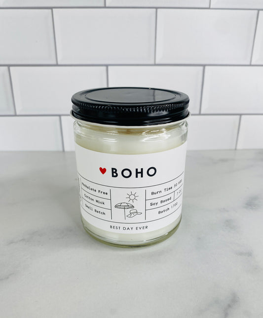 Boho Candle