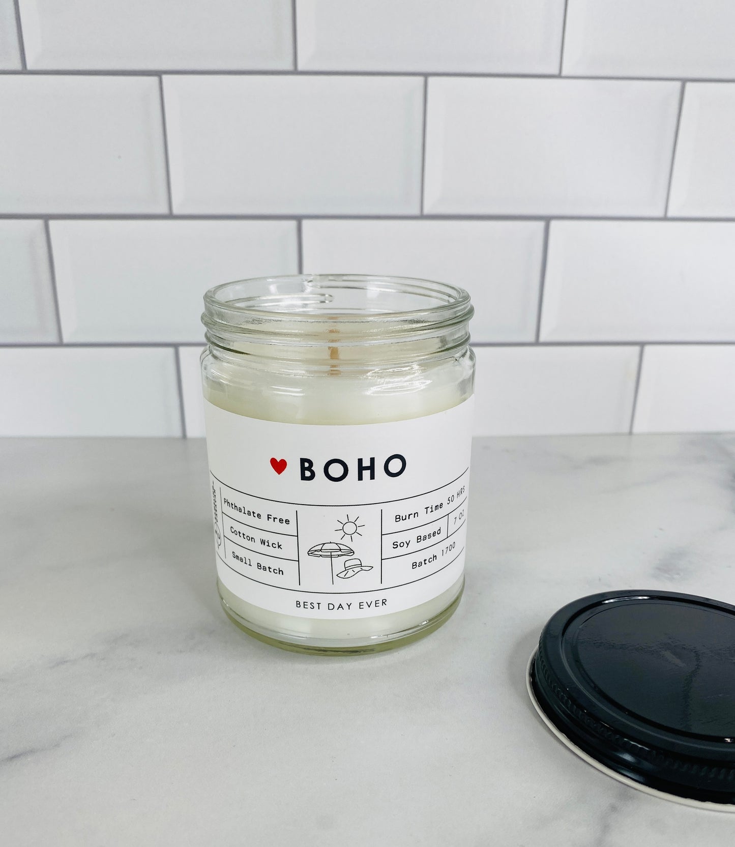 Boho Candle