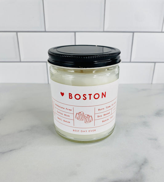 Boston, MA Candle