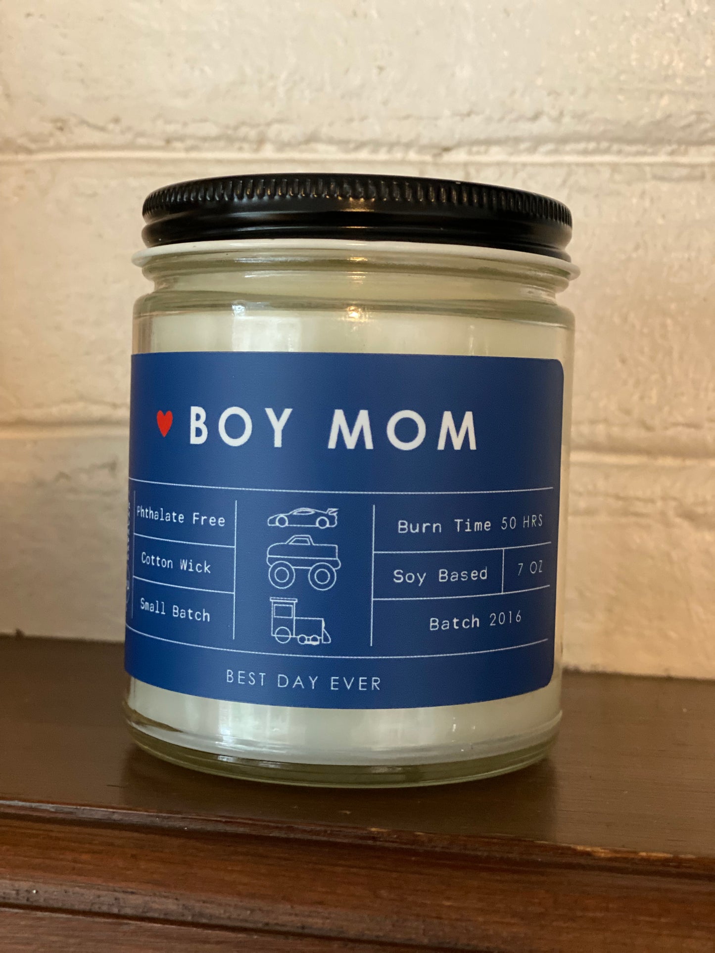 Boy Mom Candle