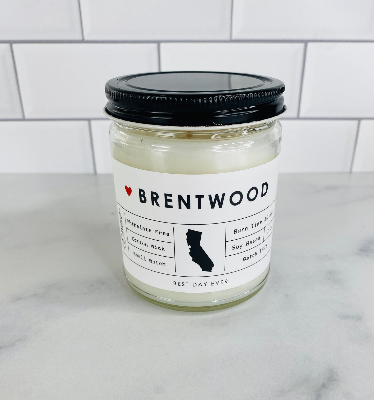 Brentwood, CA Candle