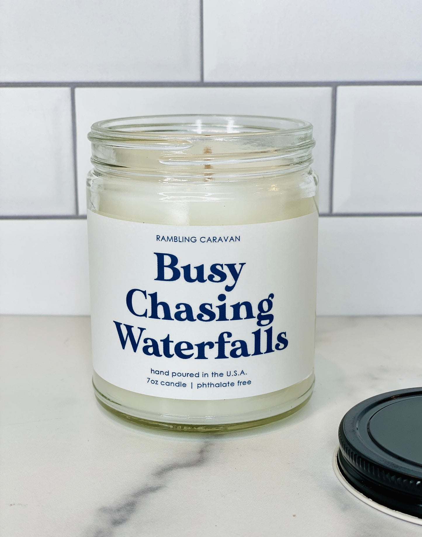 Busy Chasing Waterfalls Candle