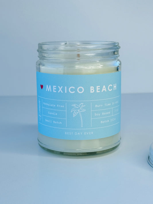Mexico Beach, FL Candle