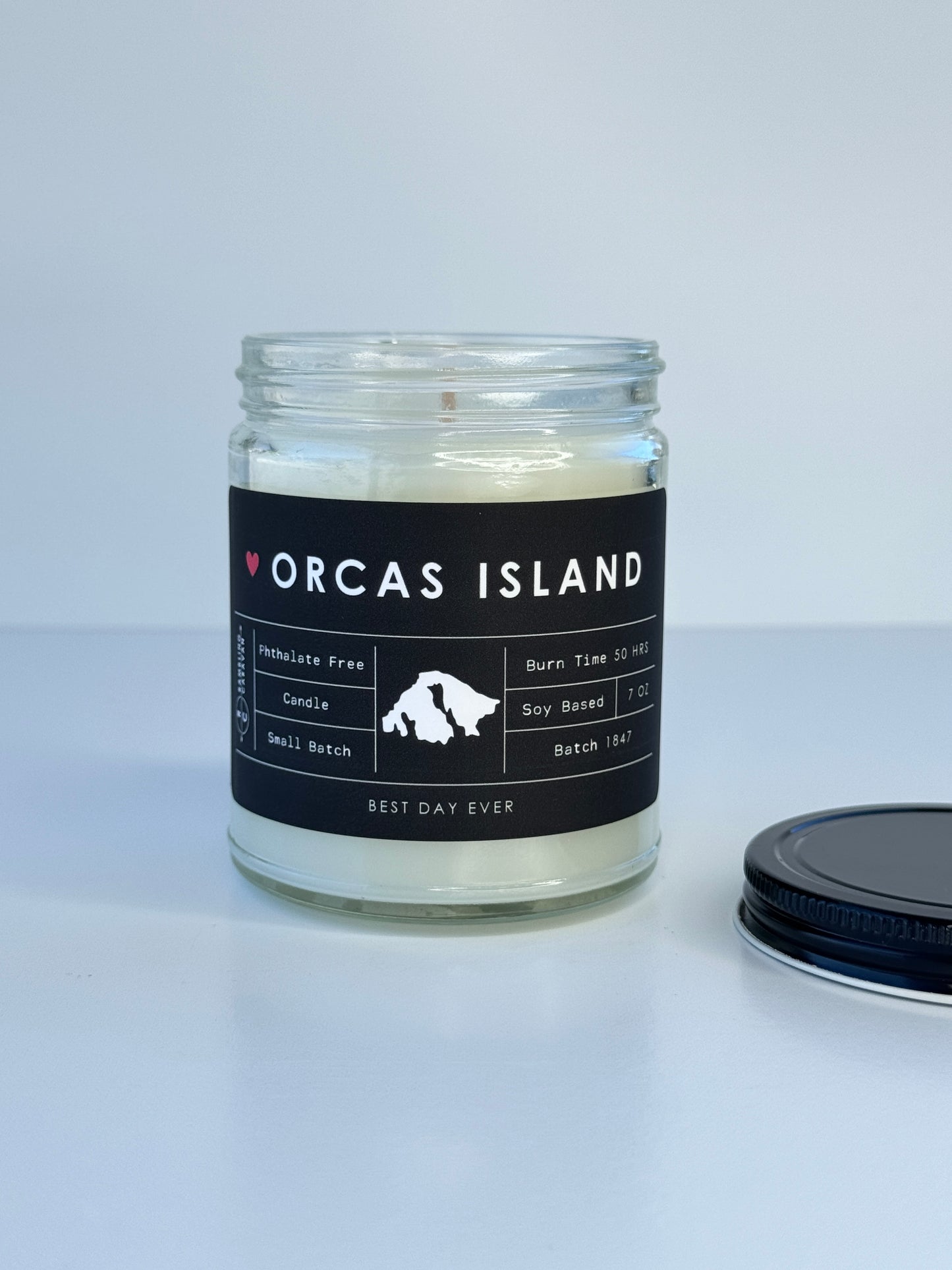 Orcas Island, WA Candle