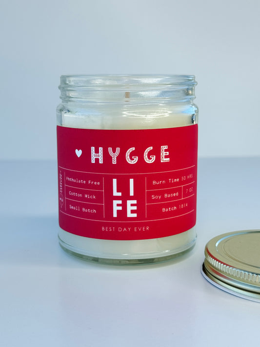 Hygge (Danish for comfort) Candle