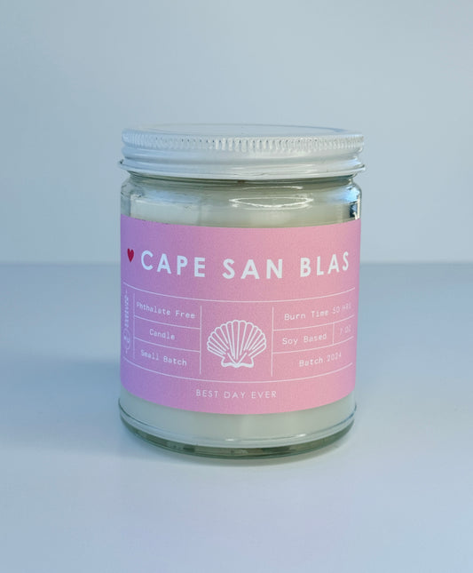 Cape San Blas, FL Candle