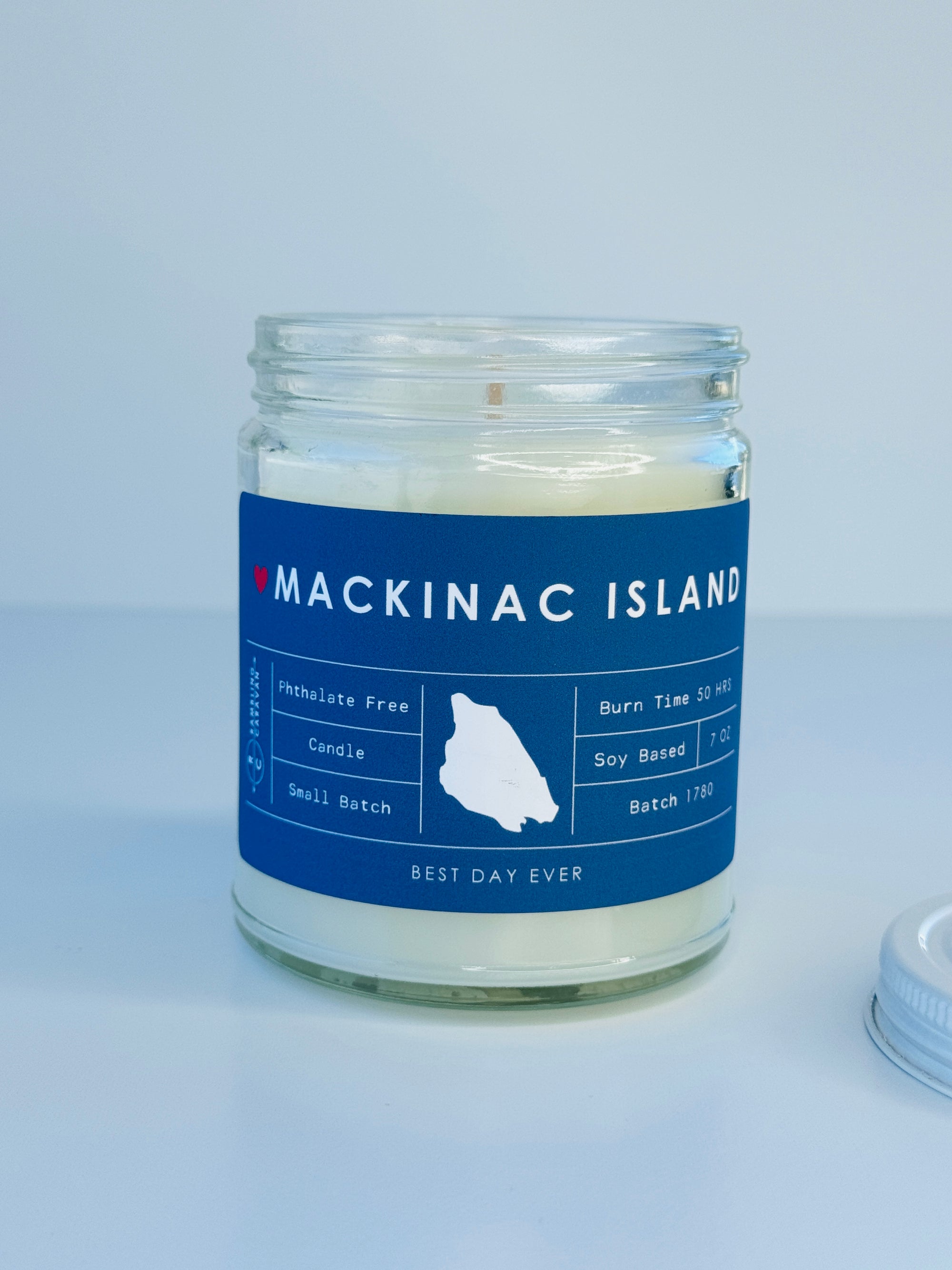 Mackinac Island, MI Candle
