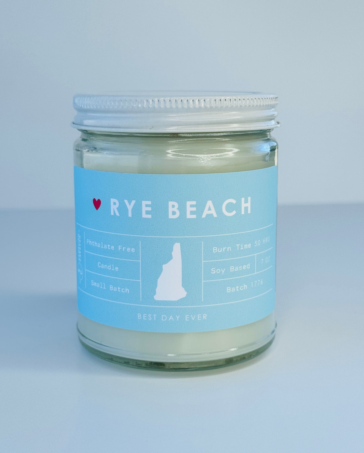 Rye Beach, New Hampshire Candle