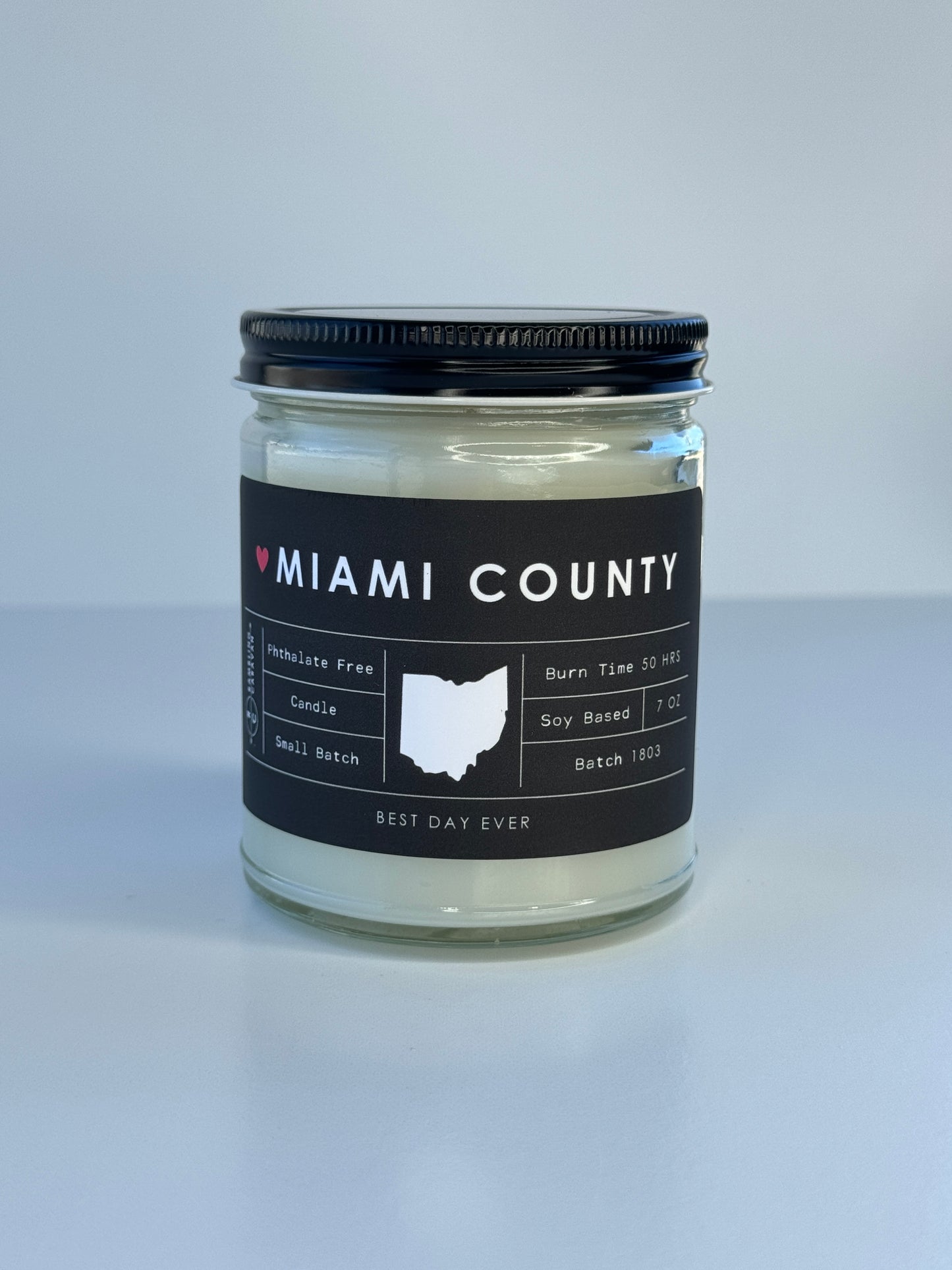 Miami County, Ohio Candle