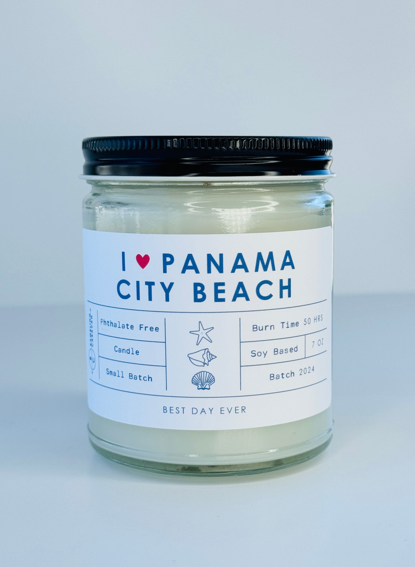I Heart Panama City Beach Candle