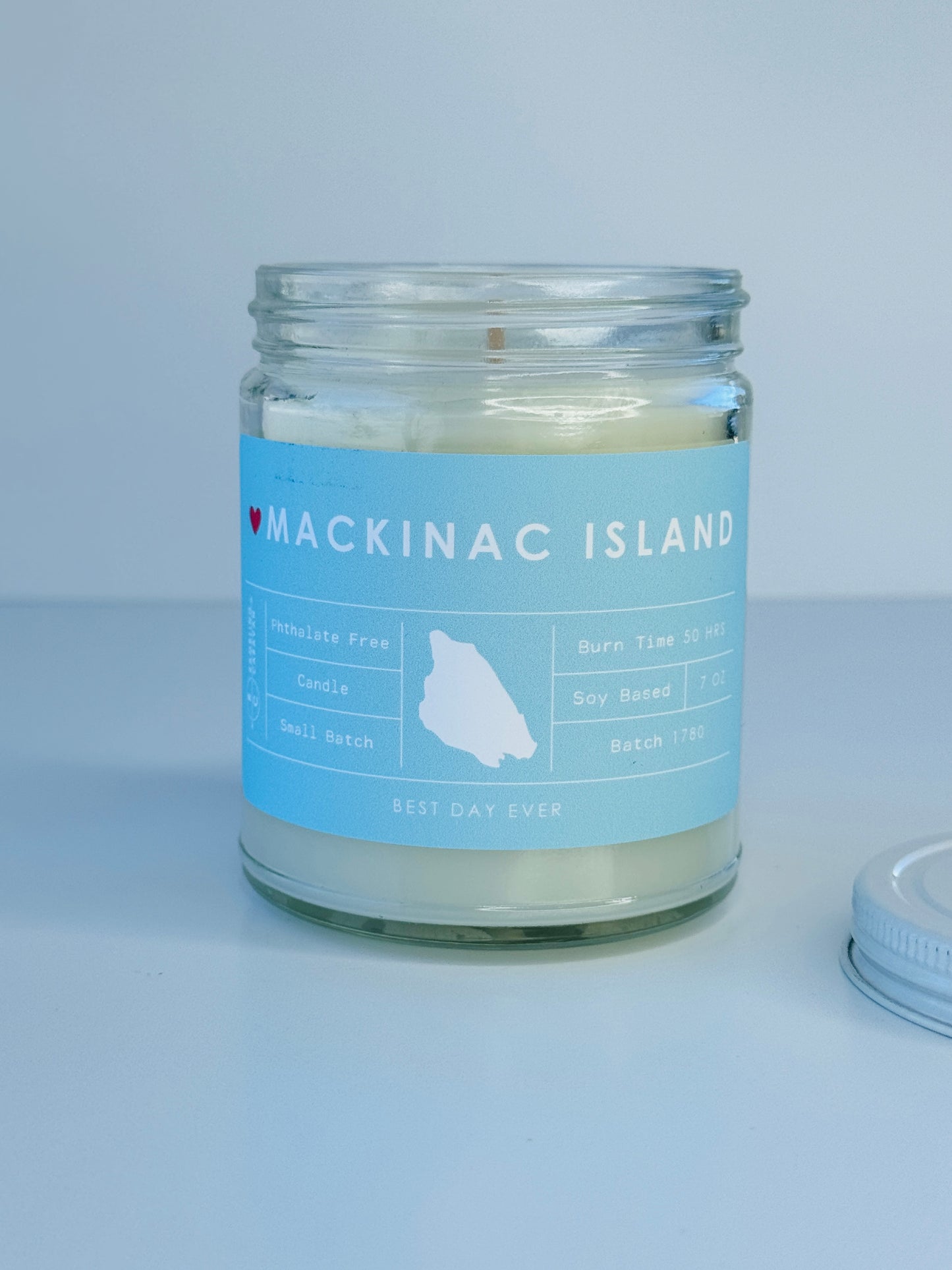 Mackinac Island, MI Candle