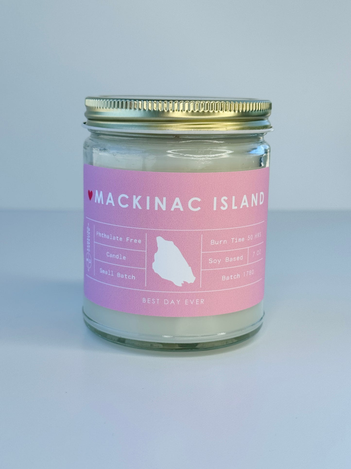 Mackinac Island, MI Candle