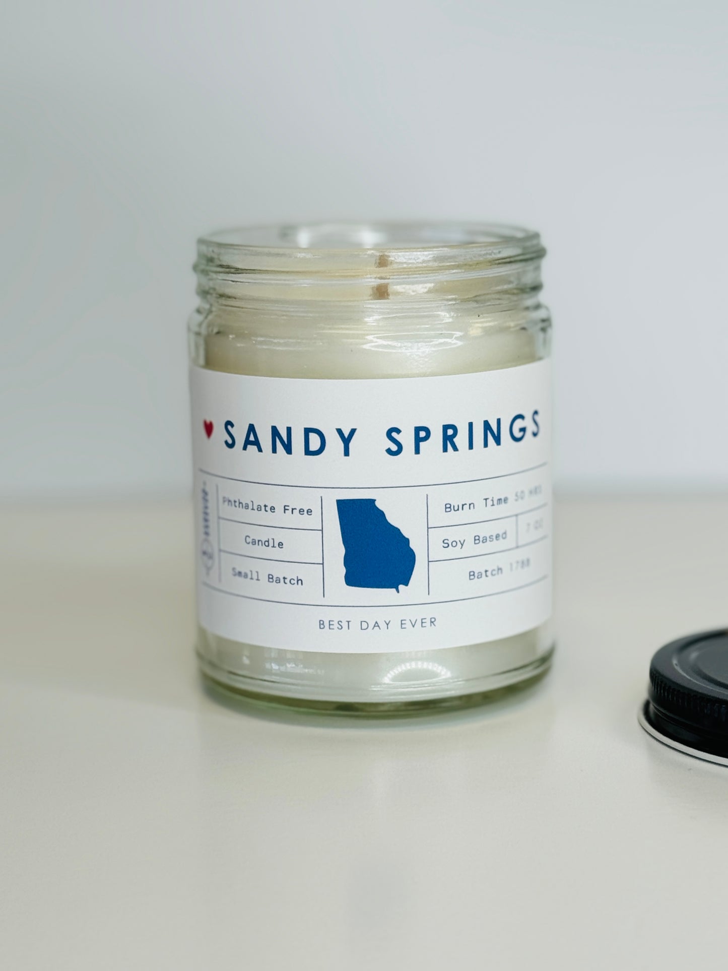 Sandy Springs, Georgia Candle