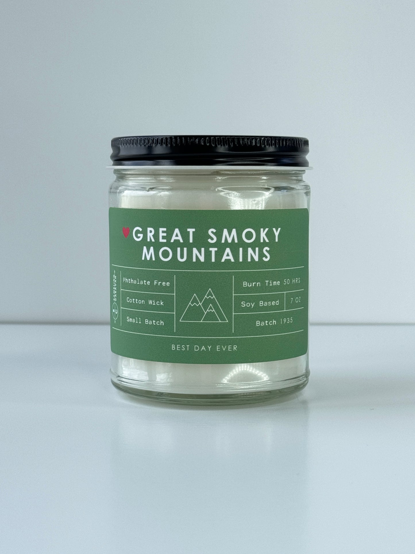 Great Smoky Mountains National Park Candle