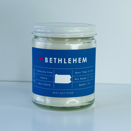 Bethlehem, Pennsylvania Candle