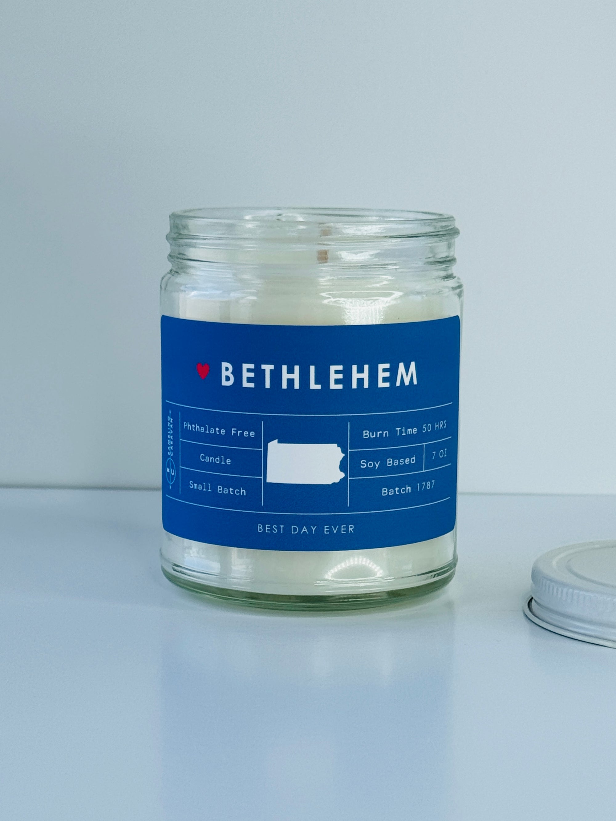 Bethlehem, Pennsylvania Candle