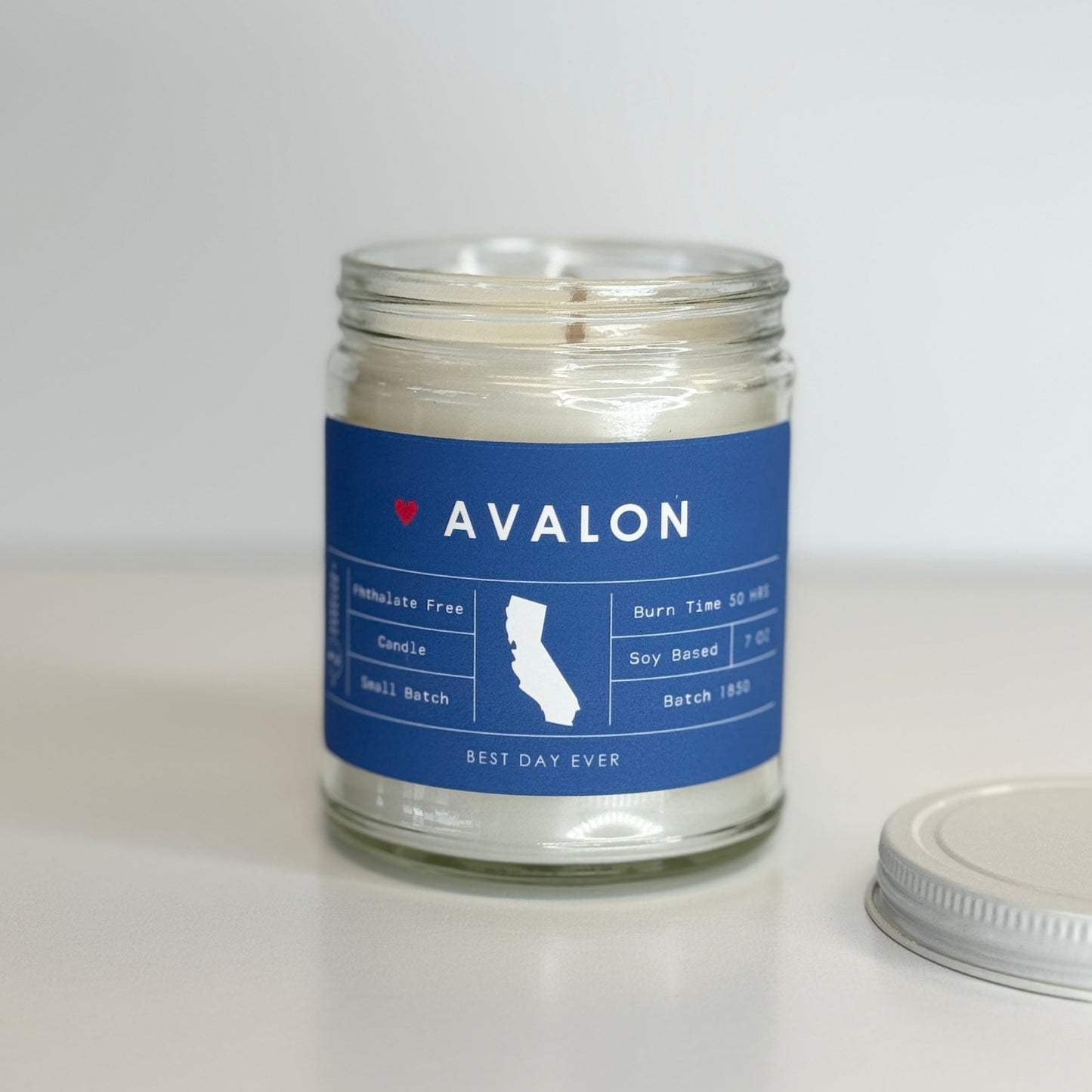 Avalon, California Candle