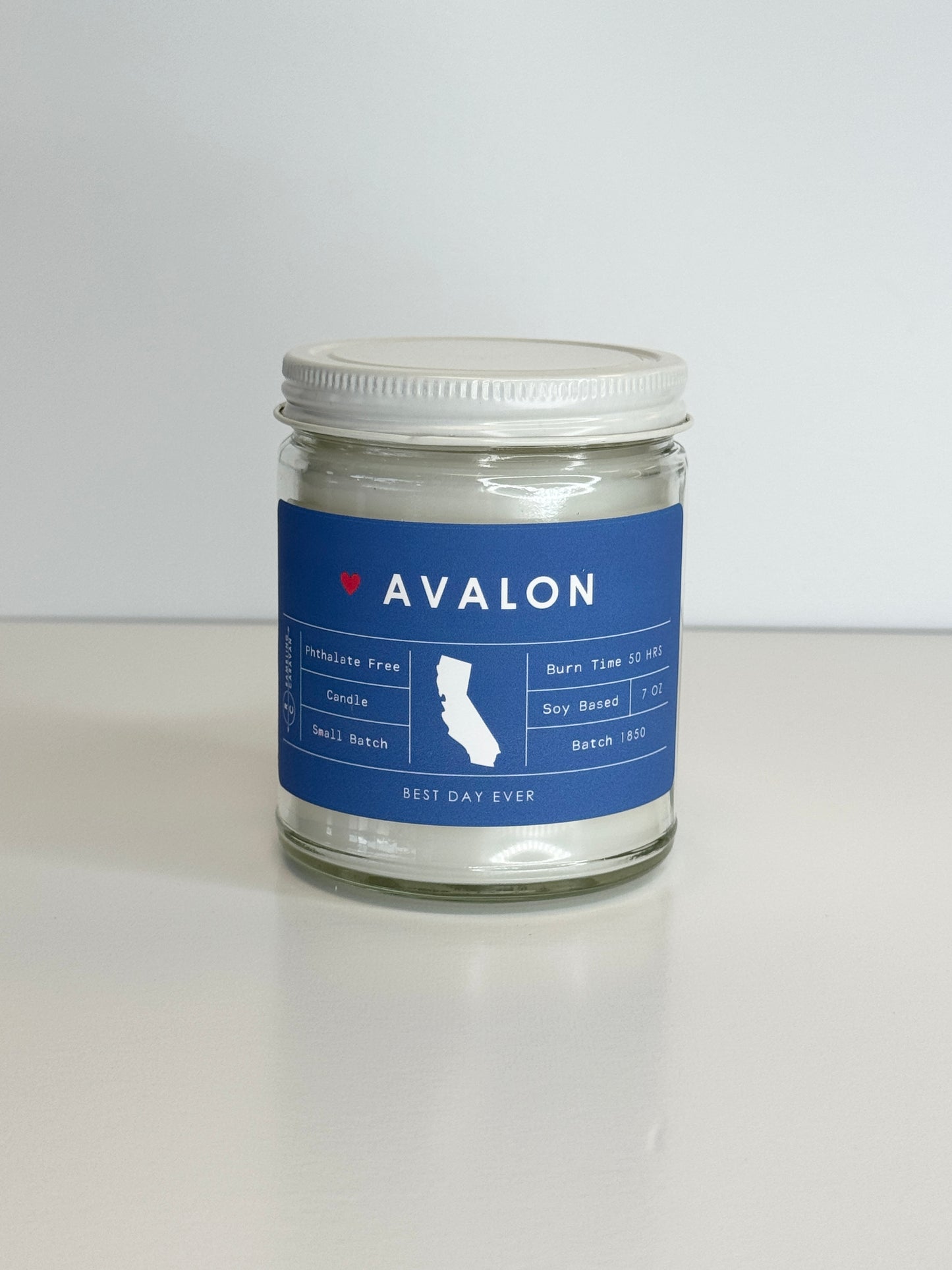 Avalon, California Candle