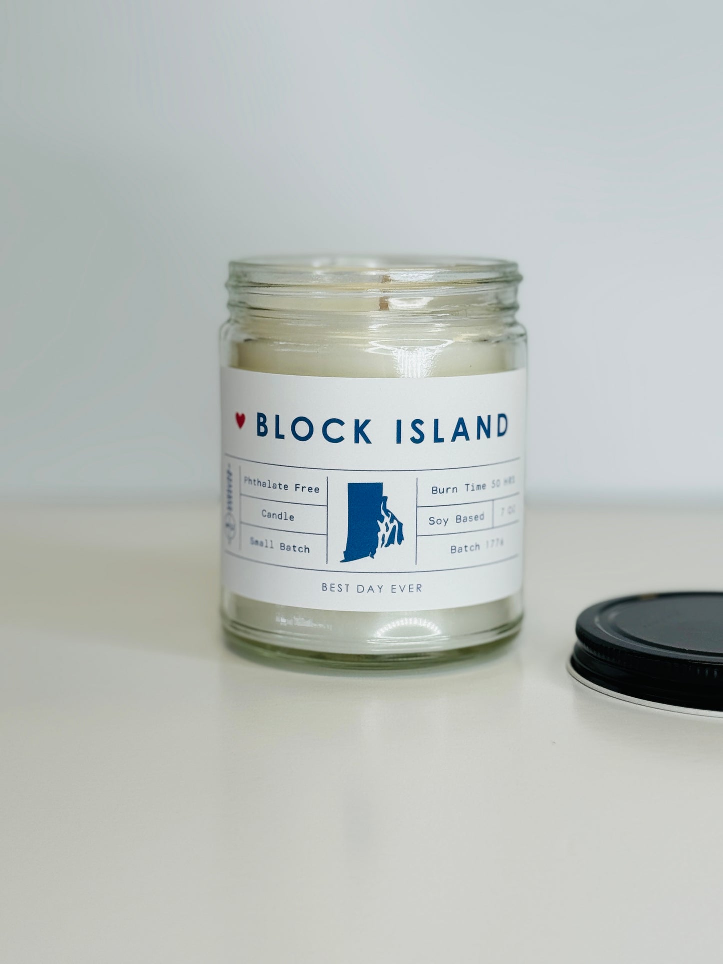 Block Island, Rhode Island Candle