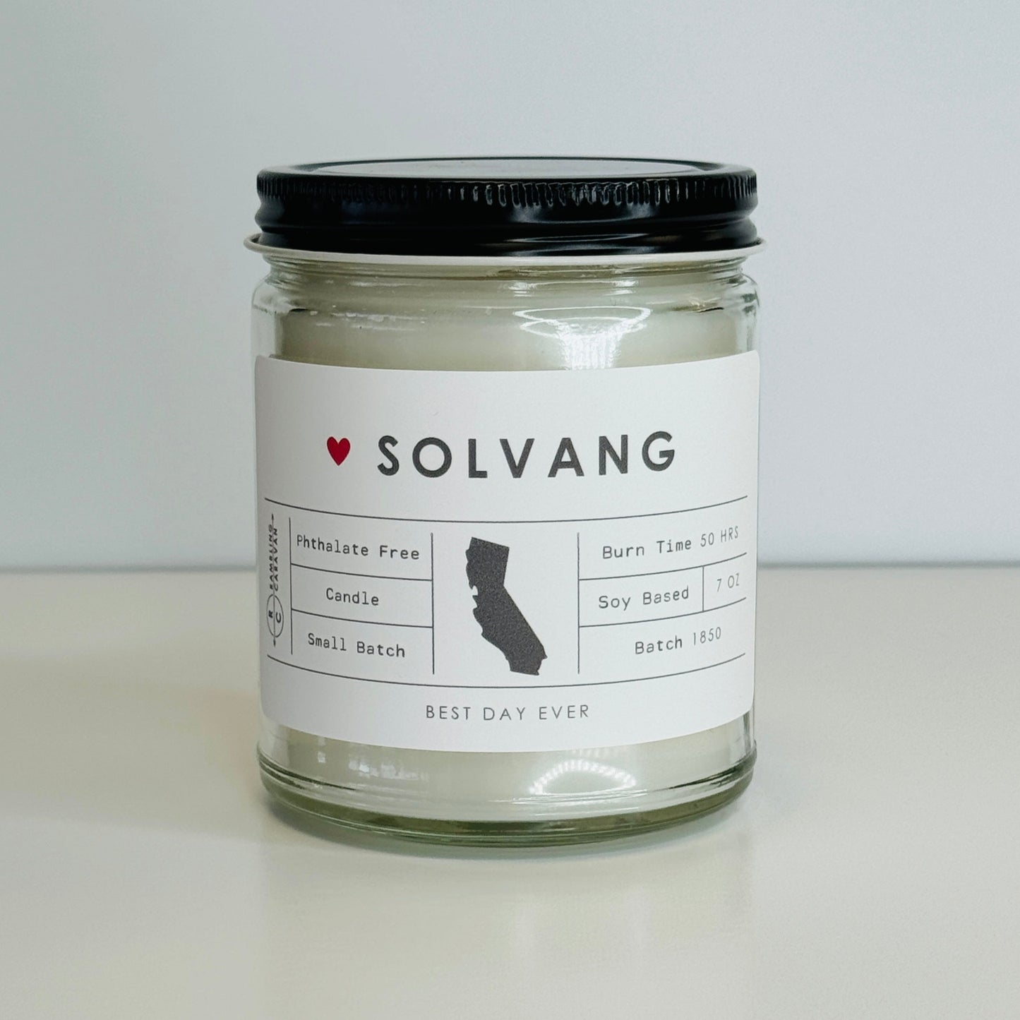 Solvang, California Candle