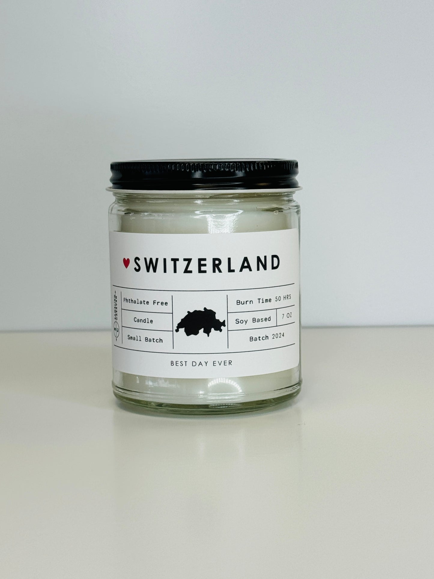 Switzerland Candle