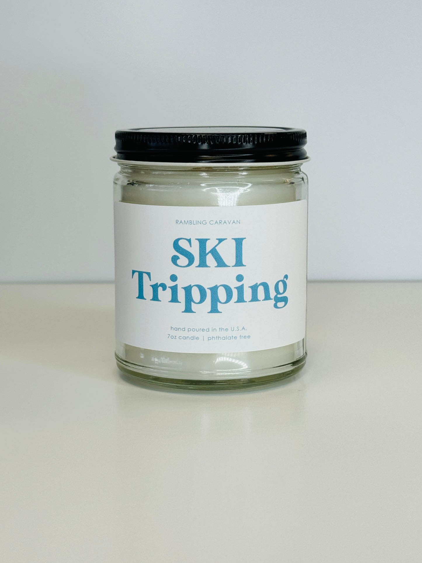 Ski Tripping Candle