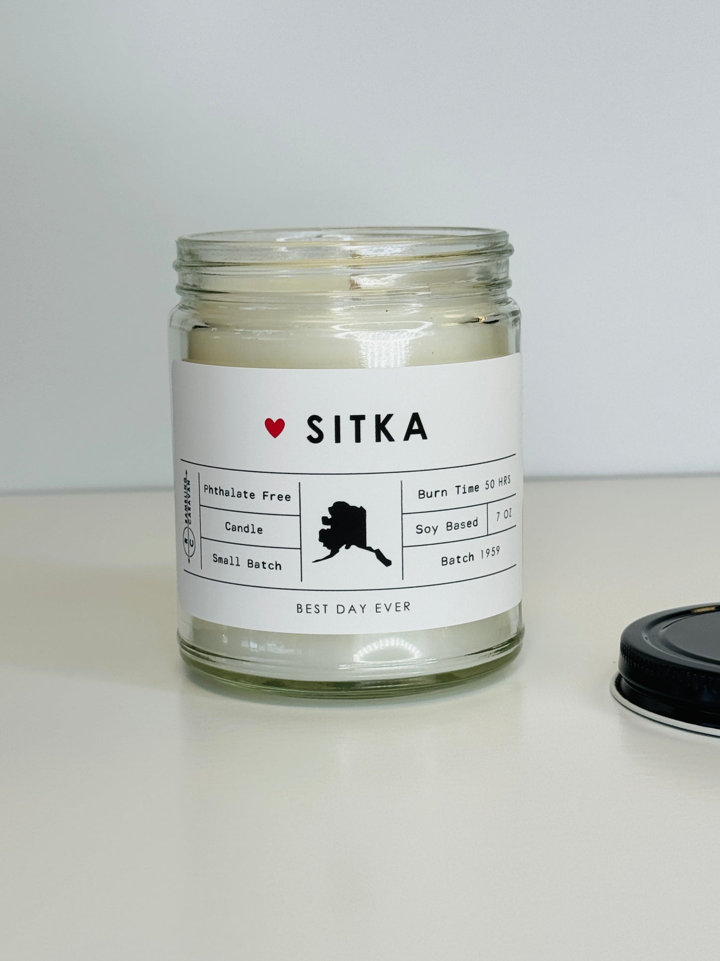 Sitka, Alaska Candle