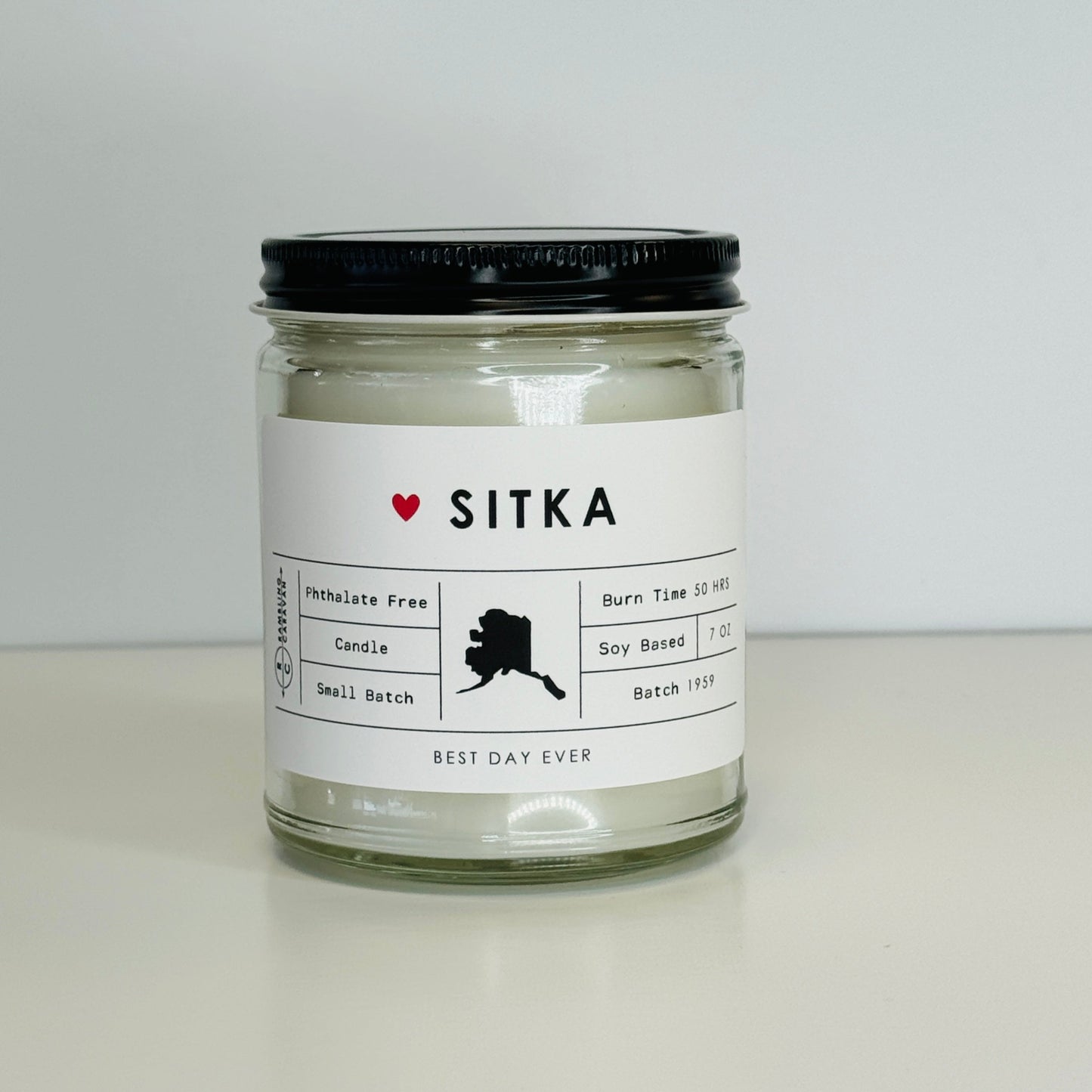 Sitka, Alaska Candle